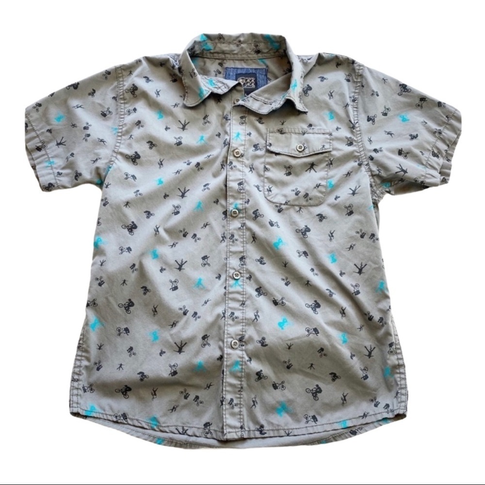 Black Jack Boys Bicycle Shirt Size L